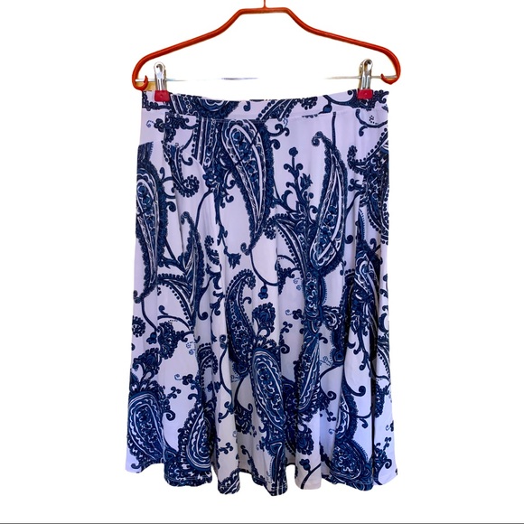 Michael Kors Dresses & Skirts - Paisley jersey flared skirt